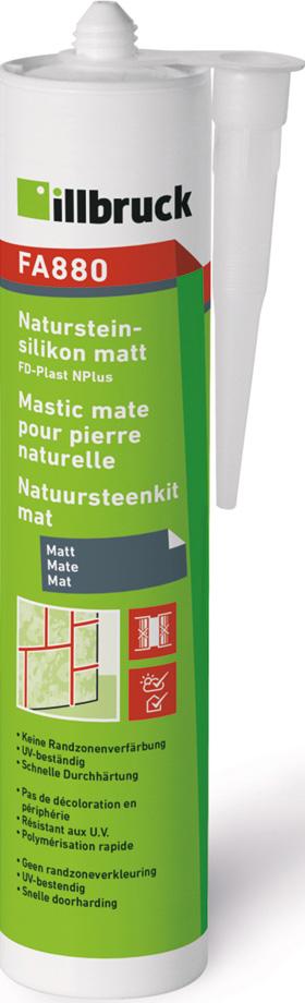 FA880 Silikon Do Kamienia Naturalnego, Matowy Illbruck