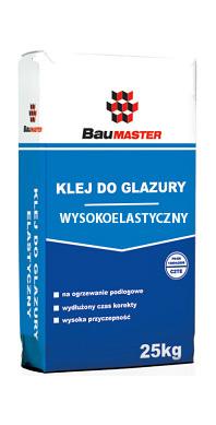 Klej do glazury wysokoelastyczny BauMASTER