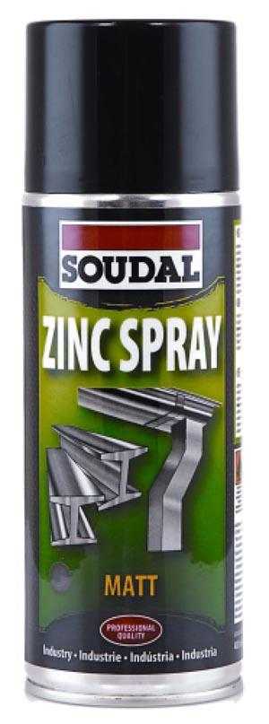 Zinc Spray Matowy Soudal