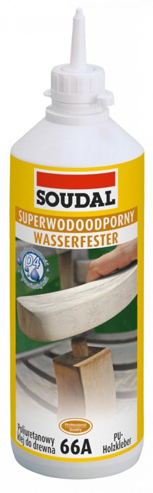 Super Wodoodporny Poliuretanowy Klej do Drewna 66A Soudal