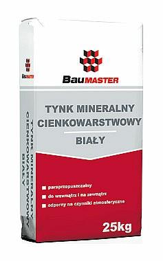 Tynk mineralny cienkowarstwowy BauMASTER